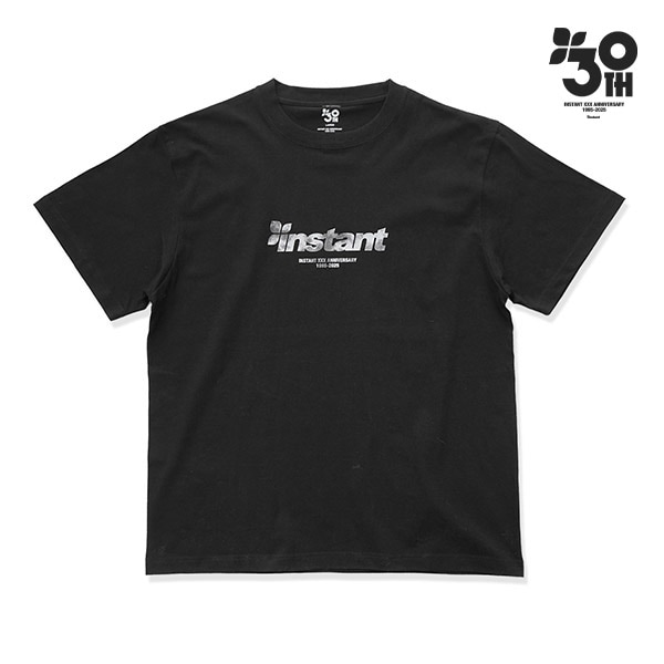 【instant】INSTANT-30TH ANNIV LOGO TEE- black インスタント Tシャツ スケートボード スケボー SKATEBOARD