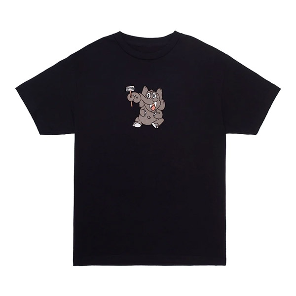 【GX1000】ELEPHANT TEE black ジーエックス Tシャツ スケボー スケートボード SKATEBOARD DECK
