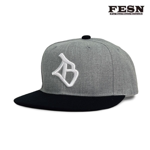 【FESN】LB ORIGINAL B.B. CAP grey/black エフイーエスエヌ キャップ 帽子 スケートボード スケボー SKATEBOARD