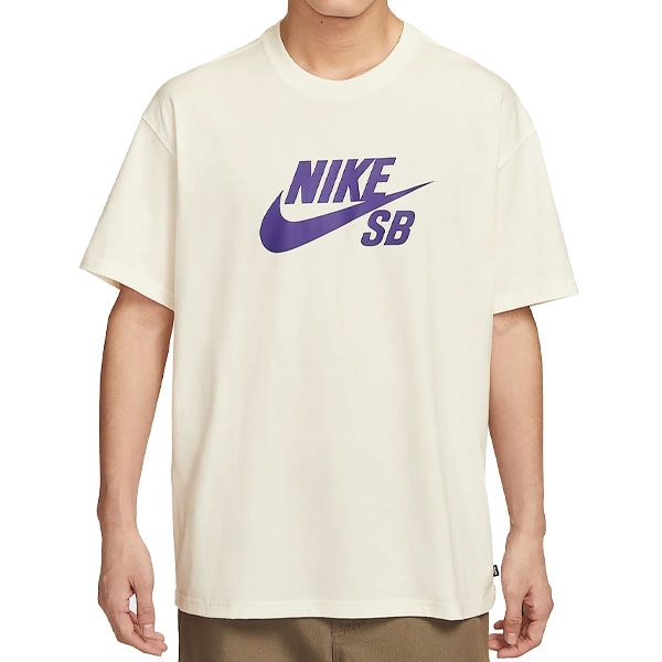 【NIKE SB】LOGO S/S TEE カラー：sail CV7540-133　ナイキ エスビー ティーシャツ 半袖 スケートボード スケボー SKATEBOARD