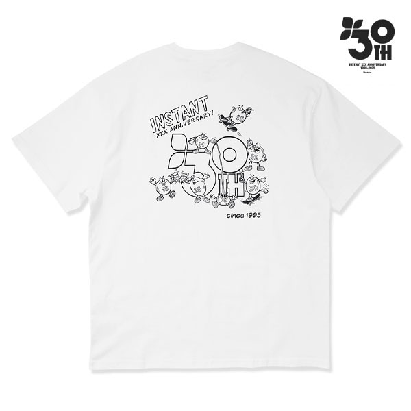 【instant】MARBLE BY BEER SLAVE TEE white インスタント Tシャツ スケートボード スケボー SKATEBOARD