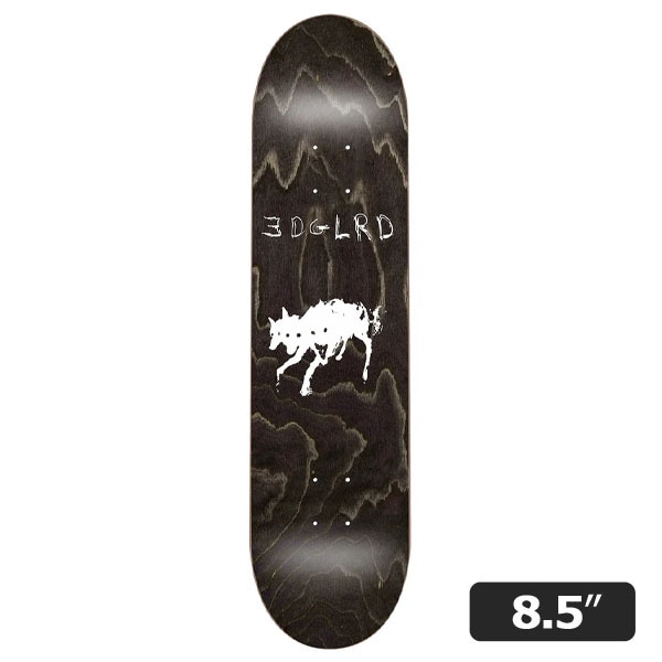 【EDGLRD】HELL HOUND BLACK 8.5インチ エッジロード スケートボード スケボー デッキ SKATEBOARD DECK