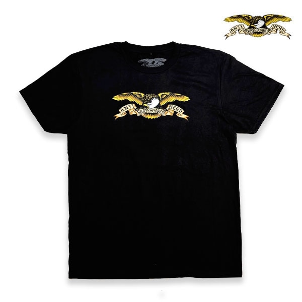 【ANTI HERO】S/S EAG TEE bk/mlt アンチヒーロー ティーシャツ 半袖 SKATEBOARD DECK
