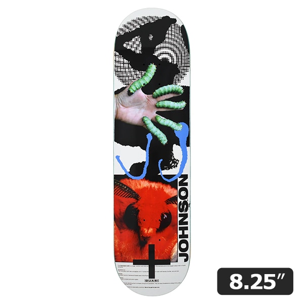 【QUASI】Jake Johnson MOTHHEAD 8.25インチ クワジー スケートボード スケボー デッキ SKATEBOARD DECK