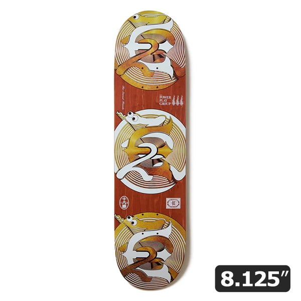 【Evisen】EVI SNAKE '25 8.125インチ エビセン スケートボード スケボー デッキ SKATEBOARD DECK