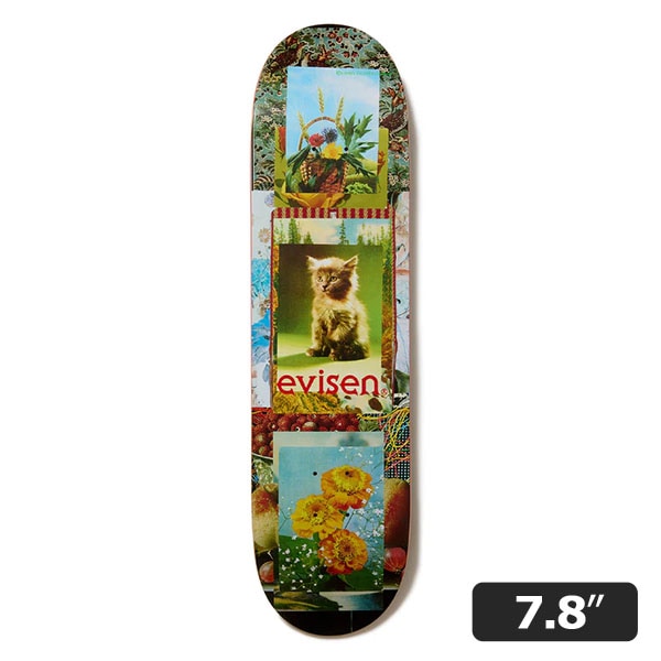 【Evisen】FELINE MACHINE 7.8インチ エビセン スケートボード スケボー デッキ SKATEBOARD DECK