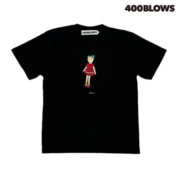 【400BLOWS】K.B.H TEE black ティーシャツ 半袖 スケートボード スケボー SKATEBOARD