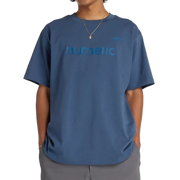 【NEW BALANCE NUMERIC】NB NUMERIC COTTON TEE MT51955 カラー：vintage indigo (VTI)　ニューバランス ヌメリック Tシャツ スケートボード スケボー SKATEBOARD