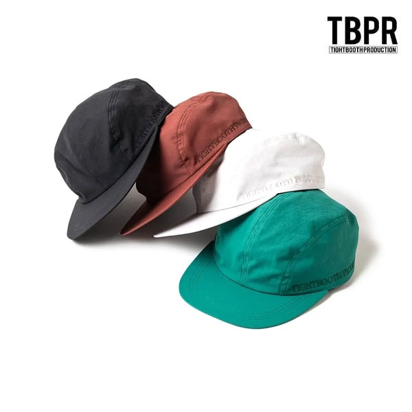 【TIGHTBOOTH】SIDE LOGO CAMP CAP black/brownk/forest/white タイトブース キャップ 帽子 スケートボード スケボー SKATEBOARD