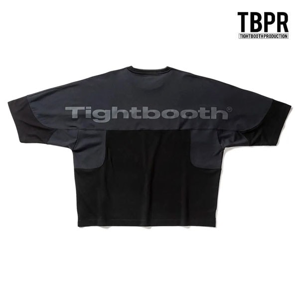【TIGHTBOOTH】3/4 SLEEVE SUZU T-SHIRT black タイトブース Tシャツ スケートボード スケボー SKATEBOARD
