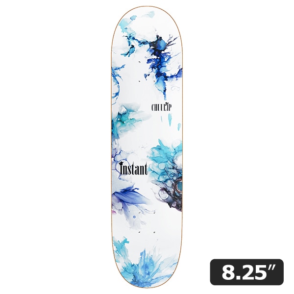 【CHUULIP×instant】30TH ANNIV MARBLE #2 DECK -blue- DECK 8.25インチ　チューリップ スケートボード スケボー  SKATEBOARD DECK