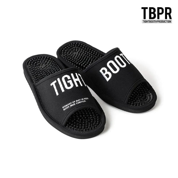【TIGHTBOOTH】KENKO ROOM SANDALS black タイトブース ハンモック ウォーターベット スケートボード スケボー SKATEBOARD