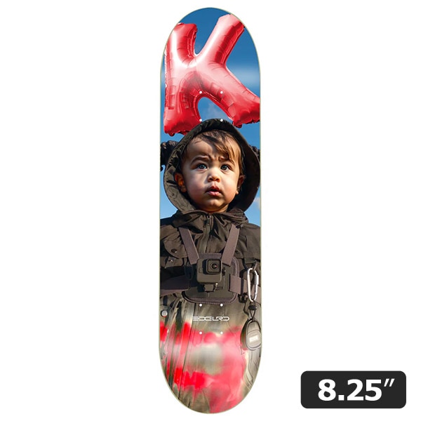 EDGLRD エッジロード　8.0インチ スケートボードデッキ EDGLRD】HELL HOUND GREEN 8.0インチ エッジロード スケート