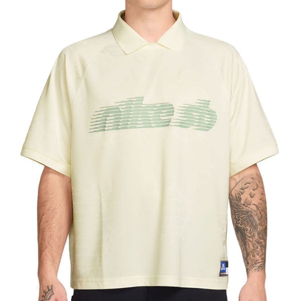 【NIKE SB】JACQUARD SKATEBOARD JERSEY カラー:sail HV4458-133 ナイキ エスビー 半袖 スケートボード スケボー SKATEBOARD