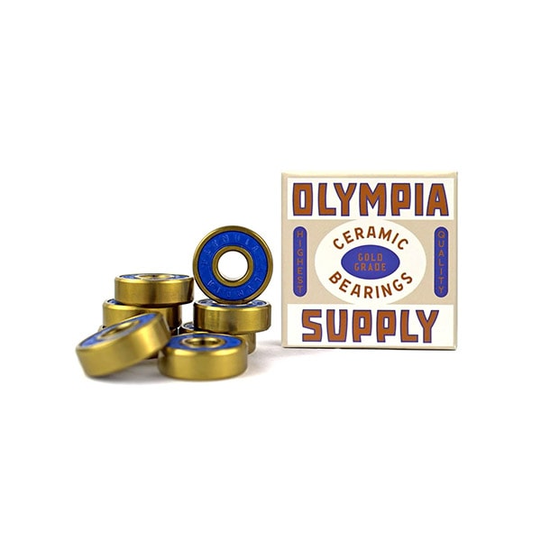 【OLYMPIA】GOLD GRADE CERAMIC BEARING オリンピア ベアリング スケートボード スケボー SKATEBOARD