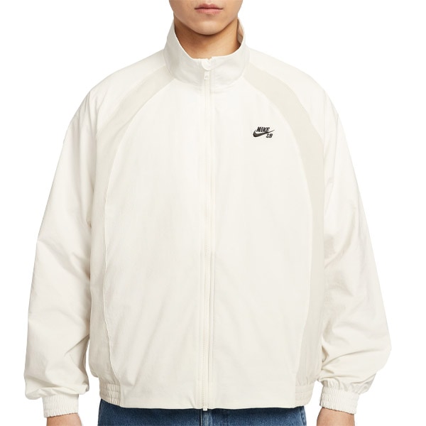 【NIKE SB】FULL-ZIP WOVEN SKATE JACKET カラー：sail/light bone/black HJ2911-133　ナイキ エスビー ジャケット スケートボード スケボー SKATEBOARD