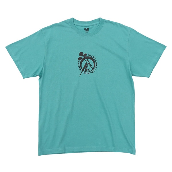 OLEDICKFOGGY×RISK×INSTANT】LOGO TEE green インスタント Tシャツ