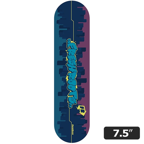 【FRESHROOTS】CITY DARK 7.75インチ フレッシュルーツ スケートボード スケボー デッキ SKATEBOARD DECK