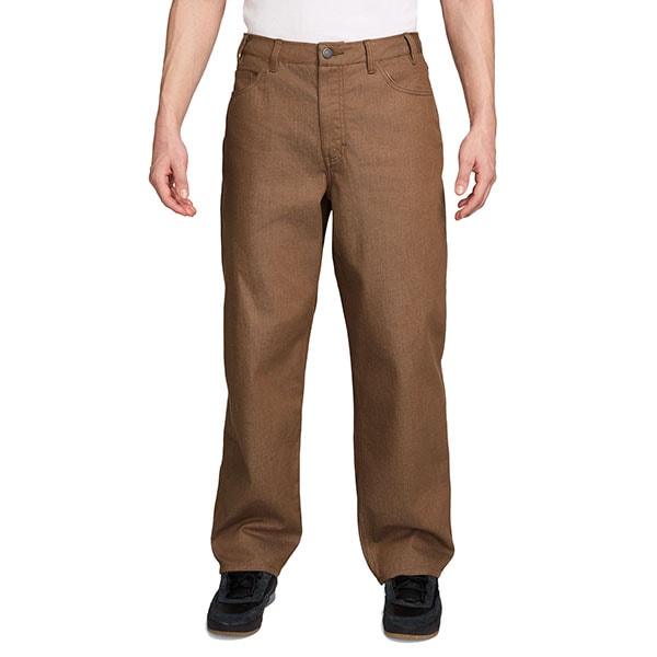 【NIKE SB】LOOSE DENIM SKATEBOARD PANTS カラー:mosswood brown IB2993-235 ナイキ エスビー デニム パンツ スケートボード スケボー SKATEBOARD