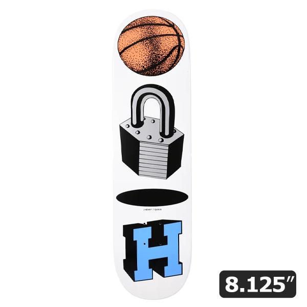 【QUASI】Justin Henry LOCKED 8.125インチ クワジー スケートボード スケボー デッキ SKATEBOARD DECK