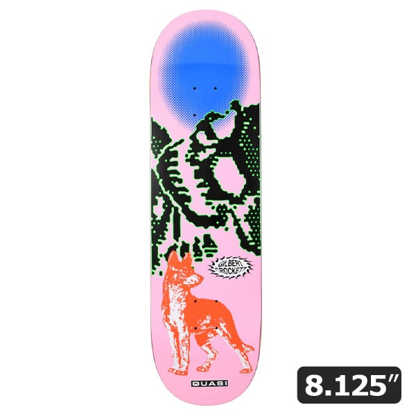 【QUASI】 Gilbert Crockett MAXI 8.125インチ クワジー スケートボード スケボー デッキ SKATEBOARD DECK