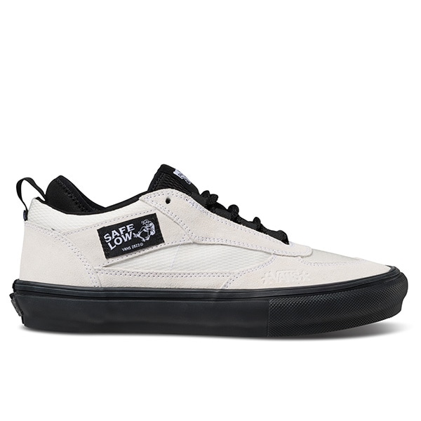 【VANS×Atiba Jefferson】SKATE SAFE LOW by Atiba Jefferson カラー:bone white/black バンズ アティバ・ジェファーソン シューズ 靴 スニーカー スケートボード スケボー SKATEBOARD SHOES