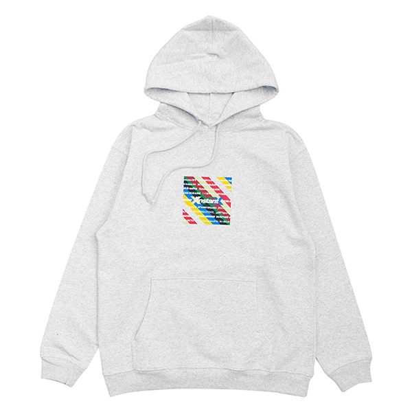 【INSTANT×7STARS】30TH BOX LOGO HOODIE ash インスタント パーカー スケートボード スケボー SKATEBOARD