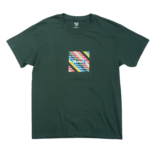 【INSTANT×7STARS】30TH BOX LOGO TEE forest インスタント Tシャツ スケートボード スケボー SKATEBOARD