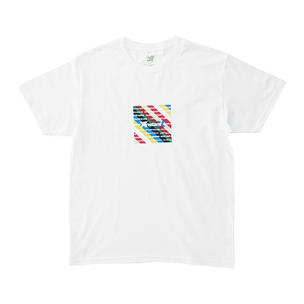 【INSTANT×7STARS】30TH BOX LOGO TEE white インスタント Tシャツ スケートボード スケボー SKATEBOARD