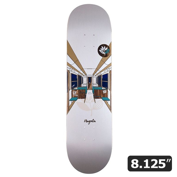 【MAGENTA】Gren Fox & Ben Gore METRO 8.125インチ マジェンタ スケートボード スケボー デッキ SKATEBOARD DECK
