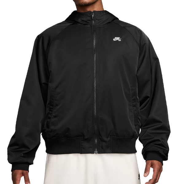 【NIKE SB】SWOOSHGRIL SKATE JACKET カラー:black/black/white HV0265-010 ナイキ エスビー ジャケット スケートボード スケボー SKATEBOARD