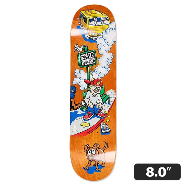【POLAR】Emile Laurent BUS STOP 8.0インチ ポーラー スケートボード スケボー デッキ SKATEBOARD DECK