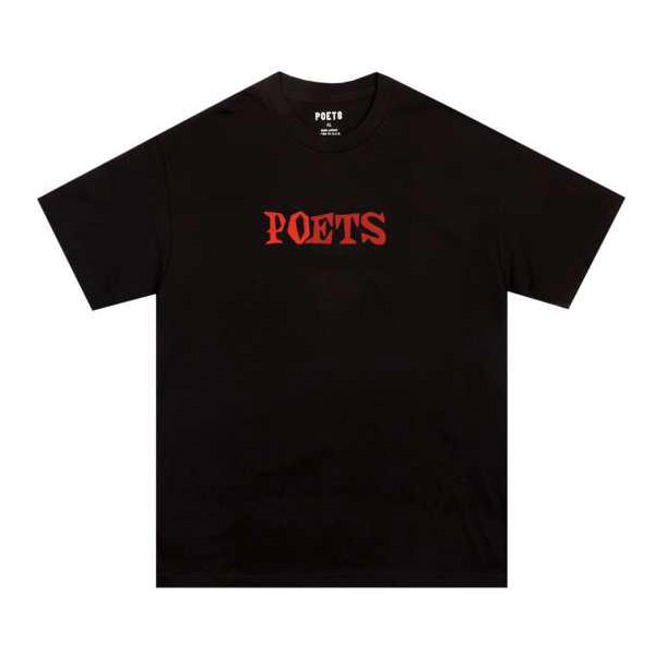 【POETS】D&G POETS SCREENED T SHIRT ポエッツ 半袖 スケートボード スケボー SKATEBOARD
