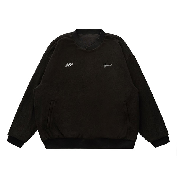 【NEW BALANCE NUMERIC×GRAND COLLECTION】POLAR FLEECE WINDSHIRT black ニューバランス ヌメリック グランド スケートボード スケボー SKATEBOARD