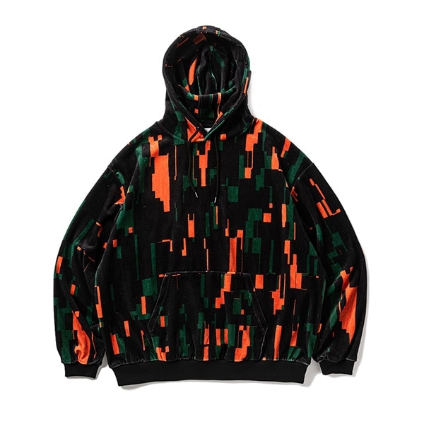 【TIGHTBOOTH】NOISE VELOUR HOODIE　タイトブース ベロア パーカー フード フーディー スケートボード スケボー SKATEBOARD