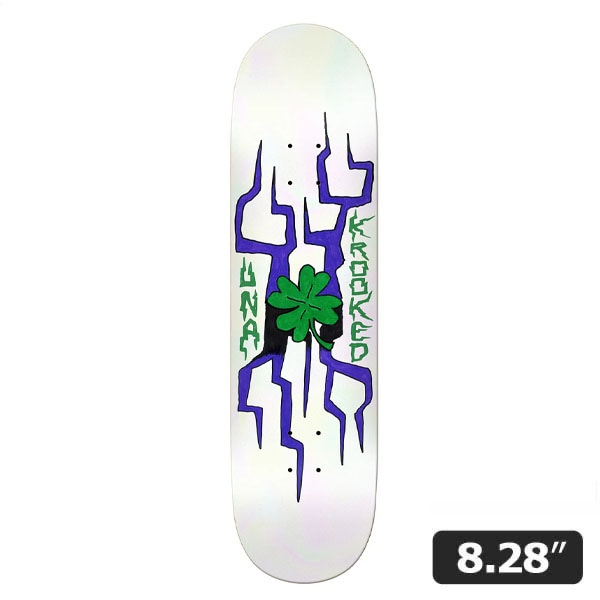 【KROOKED】Una Farrar LIGHTNING 8.28インチ クルキッド スケートボード スケボー デッキ SKATEBOARD DECK