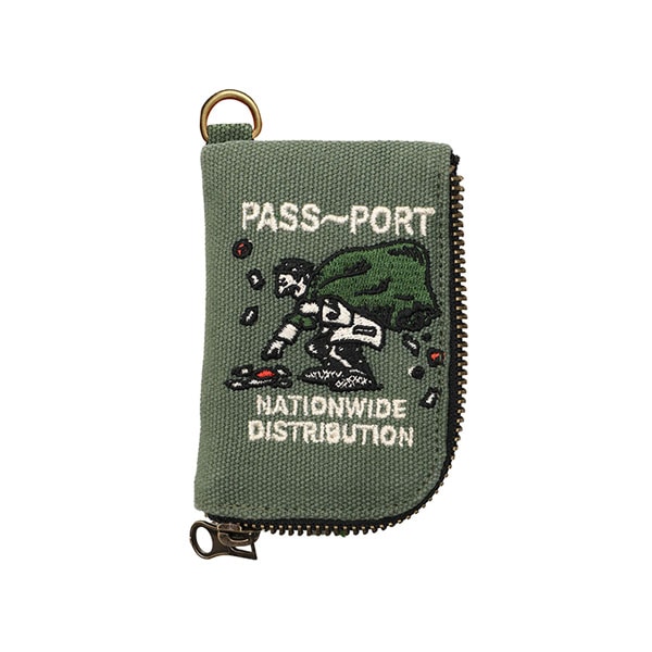 【PASS~PORT】DISTRIBUTION COIN POUCH パスポート コインポーチ 小銭入 財布 スケートボード スケボー SKATEBOARD