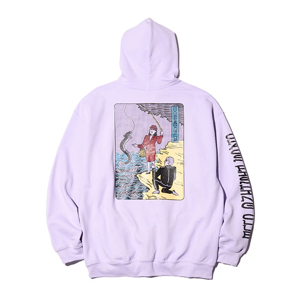 【Chaos Fishing Club】PRINCESS M HOODIE light purple カオスフィッシングクラブ パーカー スケートボード スケボー SKATEBOARD