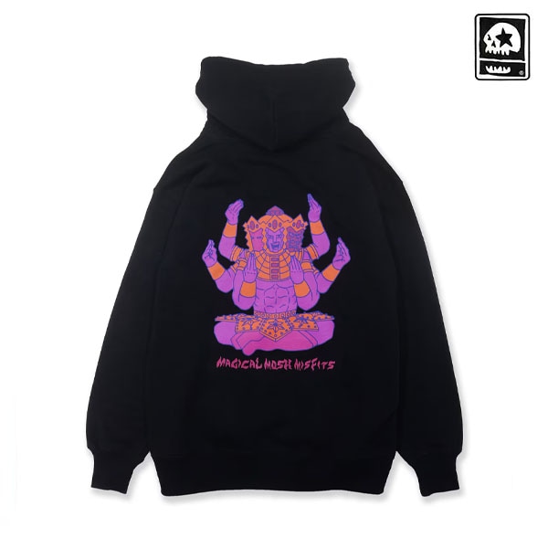 【MAGICAL MOSH MISFITS】キン肉マン x MxMxM “マジカル モッシュ アシュラマン” HOODIE limited マジカルモッシュミスフィッツ フーディー パーカー SKATEBOARD