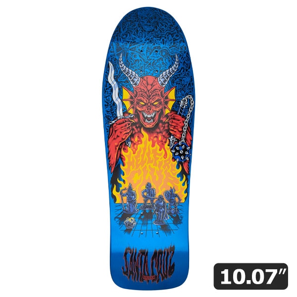 【SANTACRUZ SC×STRANGER THINGS】KNOX HELLFIRE PIT 10.07インチ サンタクルズ ストレンジャーシングス スケートボード スケボー SKATEBOARD