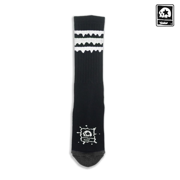 【MAGICAL MOSH MISFITS】どろどろ MxMxM SOX wk/wh マジカルモッシュミスフィッツ ソックス 靴下 SKATEBOARD