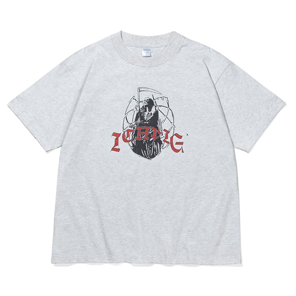 【ICHPIG】REAPER TEE white marble イチピグ Tシャツ スケートボード スケボー SKATEBOARD