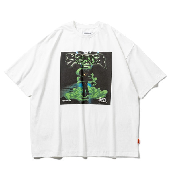 TIGHTBOOTH x SEEDA】MACHIKAZE T-SHIRT white タイトブース Tシャツ