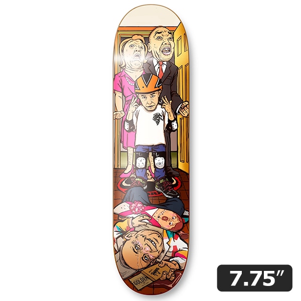 【HIBRID】RYUJIN GUEST PRO - GOLDEN TICKET 7.75インチ ハイブリッド スケートボード スケボー デッキ  SKATEBOARD DECK