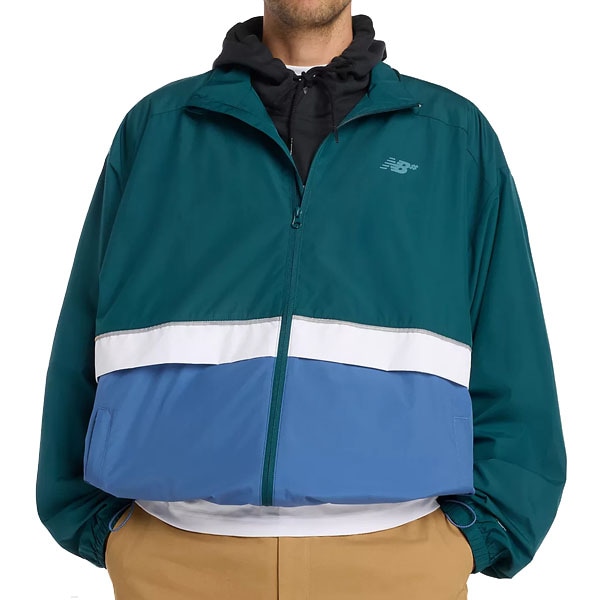 【NEW BALANCE NUMERIC】NB NUMERIC ARCHIVE JACKET MJ61W4XC カラー：medusa green(AAV)　ニューバランス ヌメリック ジャケット スケートボード スケボー SKATEBOARD