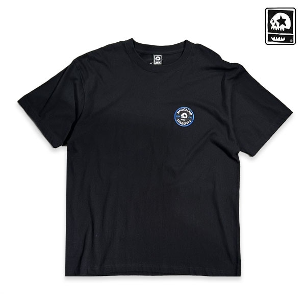 【MAGICAL MOSH MISFITS】CIROLE LOGO TEE black マジカルモッシュミスフィッツ ティーシャツ 半袖 SKATEBOARD