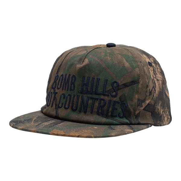 【GX1000】BOMB HILLS HAT camo ジーエックス キャップ スケボー スケートボード SKATEBOARD DECK