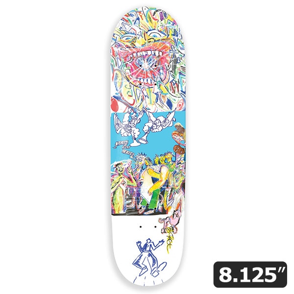 【PASS~PORT】HEAVEN & HELL Series DEEDS NOT REEDS 8.125インチ　パスポート スケボー デッキ SKATEBOARD DECK