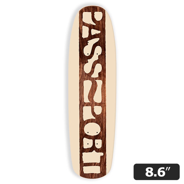 【PASS~PORT】ROUGH NEG SOFTIE 8.6インチ　パスポート スケボー デッキ SKATEBOARD DECK
