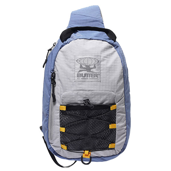 【BUTTER GOODS】EXPRESS SHOULDER BAG slate/grey バターグッズ バック ショルダーバック スケートボード スケボー SKATEBOARD